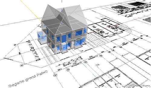 CAD plattegrond in Vabi Elements