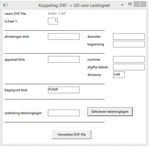 DXF import