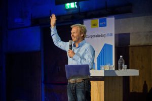 Harry Gotzblach op de corporatiedag